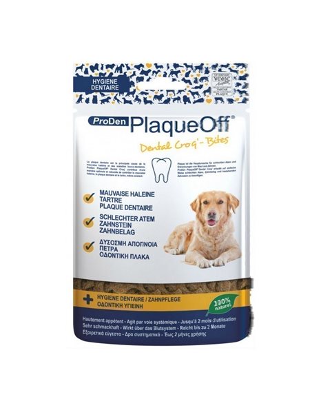 ProDen PlaqueOff Croq For Medium And Large Dogs 150gr