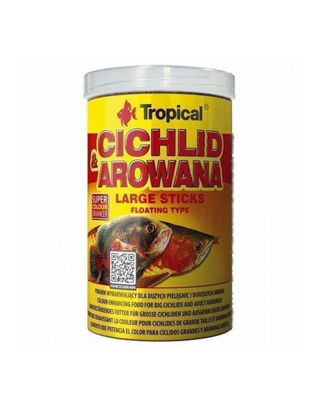 Tropical Cichlid And Arowana Large Sticks 1000ml