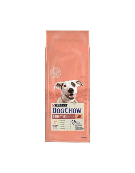 Tonus Dog Chow Adult Sensitive Σολομός 14kg