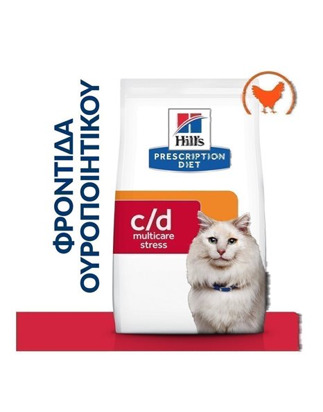 Hill s Prescription Diet Feline c/d Multicare Stress Urinary Care Chicken 400gr